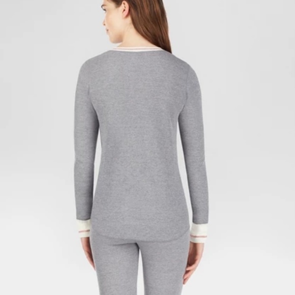 Cuddl Duds Tops Cuddl Duds Womens Waffle Thermal Henley Top New Poshmark